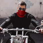 Motorcycle Face Mask Biker Neck Gaiter Bandana Sun UV Dust Protection Balaclava Running Ski Face Cover Scarf
