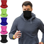 Motorcycle Face Mask Biker Neck Gaiter Bandana Sun UV Dust Protection Balaclava Running Ski Face Cover Scarf