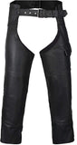HWK Leather Chaps Pants