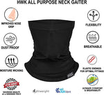 Motorcycle Face Mask Biker Neck Gaiter Bandana Sun UV Dust Protection Balaclava Running Ski Face Cover Scarf